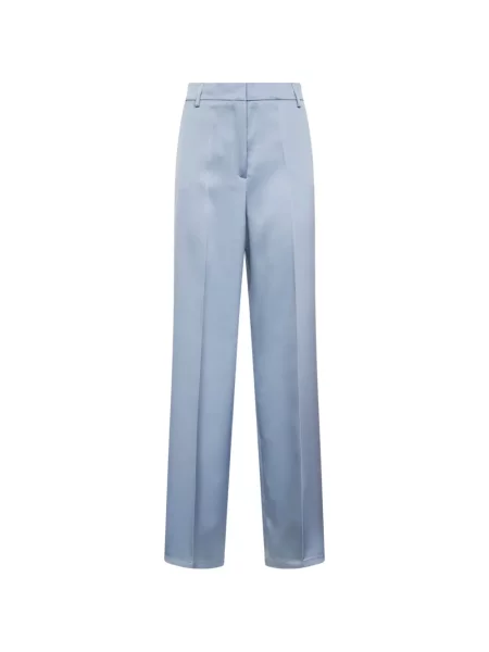 Pantaloni Blanca Vita din satin albastru
