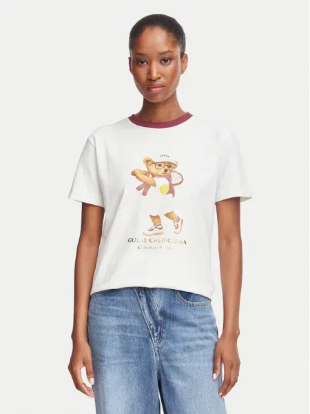 Guess T-Shirt λευκό