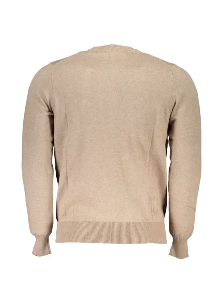 Pulover North Sails cu broderie cu decolteu rotund