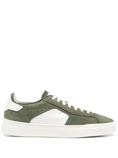 Sneakerși Santoni verde