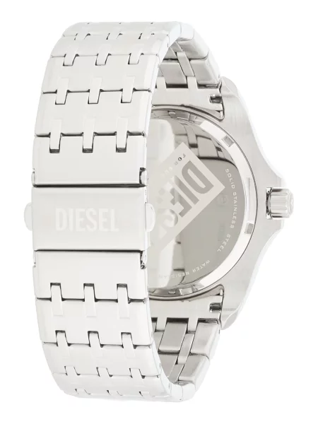 DIESEL Ceas analogic STINGER argintiu