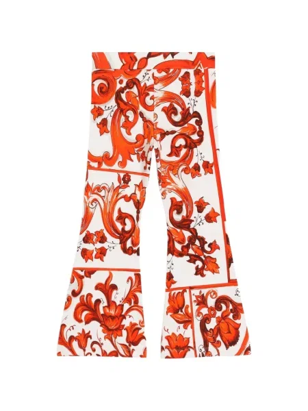 Legginsy dziecięce Dolce And Gabbana białe