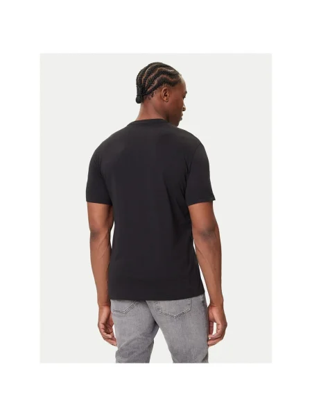 Calvin Klein Jeans Tričko Glitched Logo čierna
