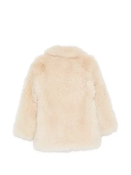 Báránybőr báránybőr kabát Blancha