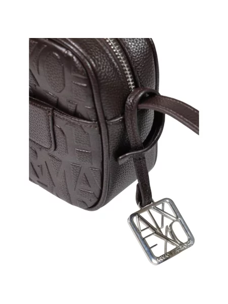 Crossbody kabelka Eax hnedá