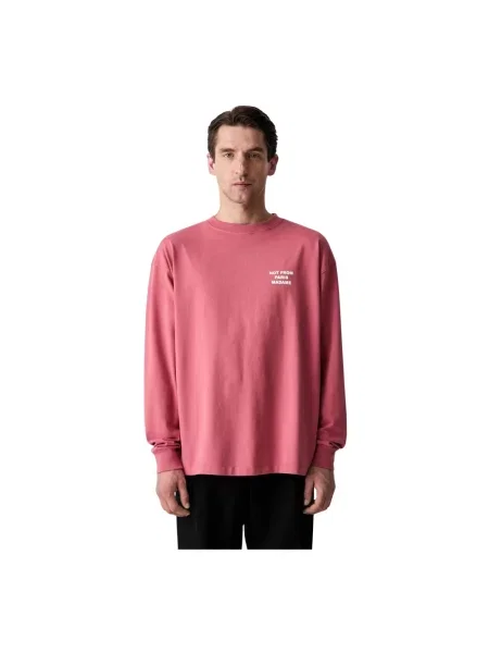 Drôle de Monsieur Slogan longsleeve różowa