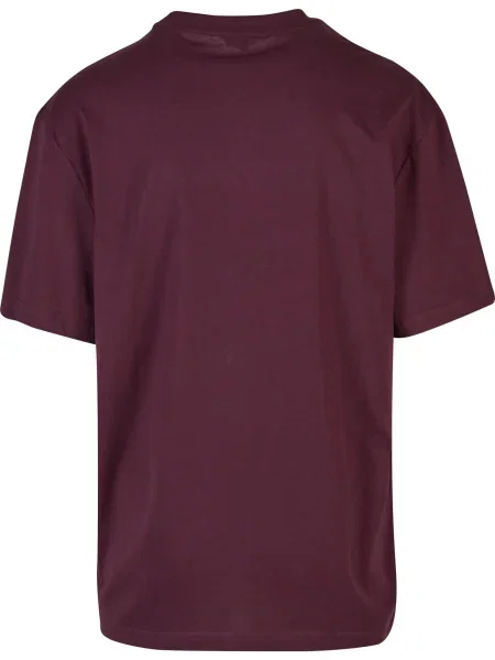 Urban Classics Majica vinsko rdeča / bela bordo