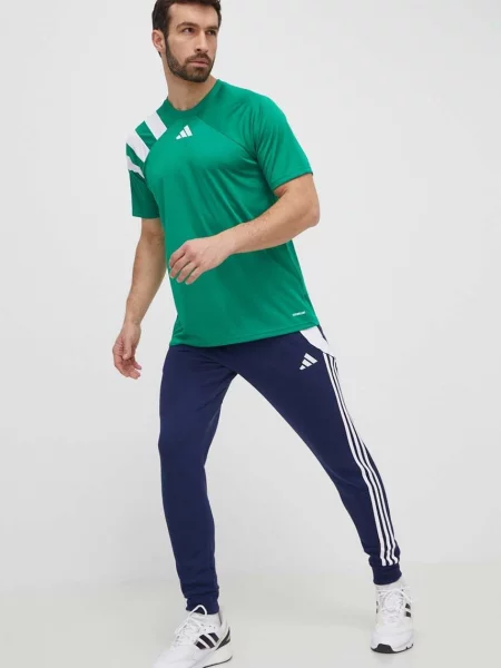 Панталон за трениране adidas Performance Tiro 24 с десен тъмносиньо