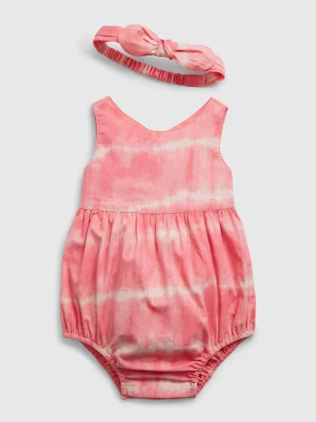 Costum de baie copii Gap roz