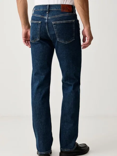 Calvin Klein Jeans jeansy straight niebieskie