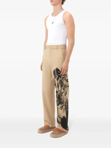 Raštuotos kelnės Jw Anderson