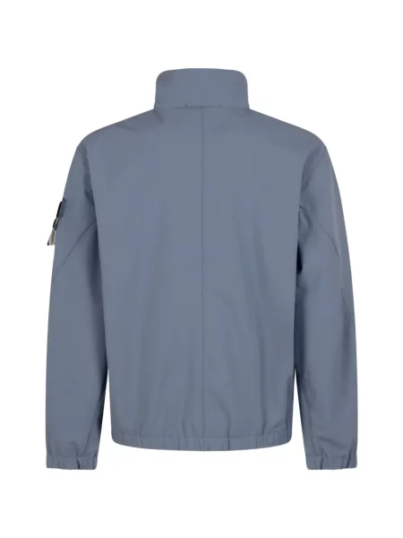 Geacă Stone Island cu strasuri albastru