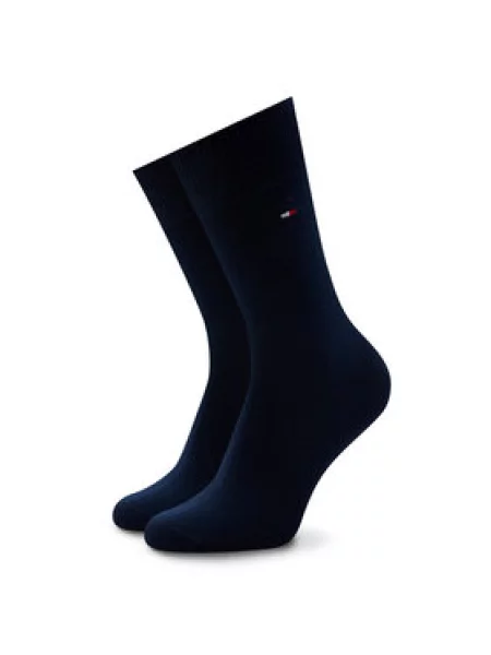 Tommy Hilfiger Dolge nogavice Mornarsko modra