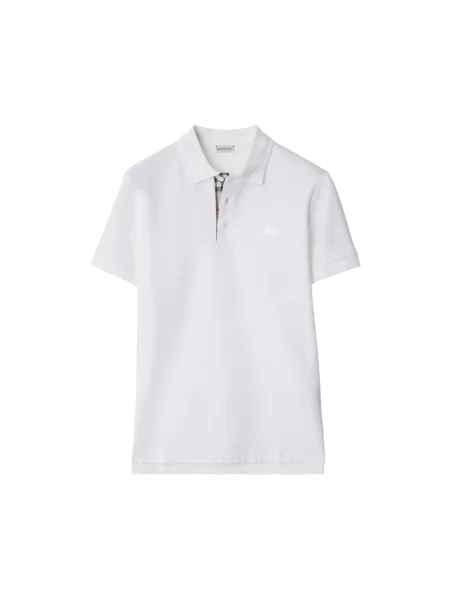 Koszulka polo Burberry biała