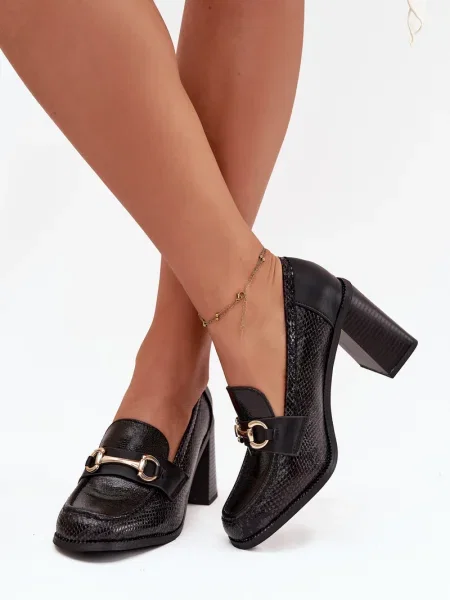 Pantofi cu toc Boto negru
