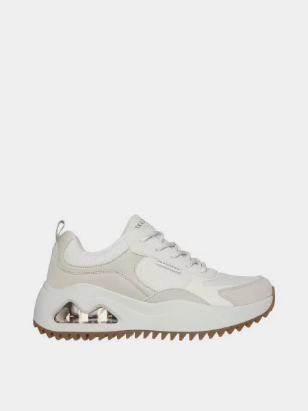 Skechers Uno Peaks Hollywood Hikes Кросівки Текстиль/шкіра/штучна шкіра білий