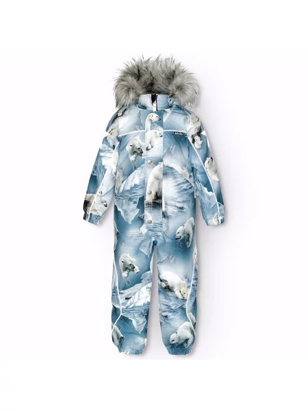 Дитячий Комбінезон з утеплювачем Molo поліестер/перероб. блакитний