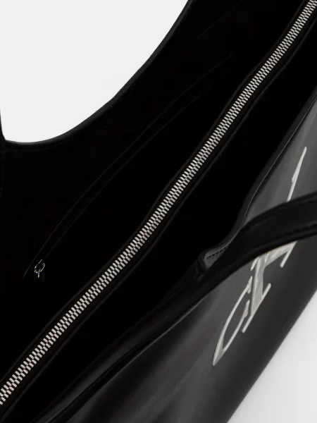 Calvin Klein Shopper táska / fehér fekete