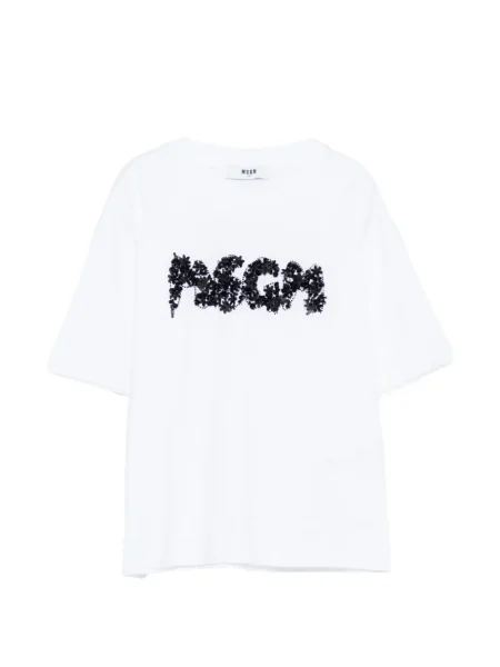 Koszulka dziecięca Msgm biała