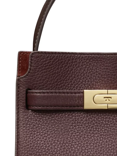 Geanta de piele Tory Burch din piele roșu