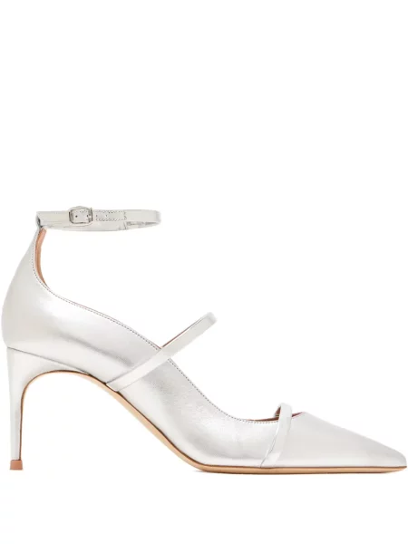 Pantofi cu toc Malone Souliers argintiu