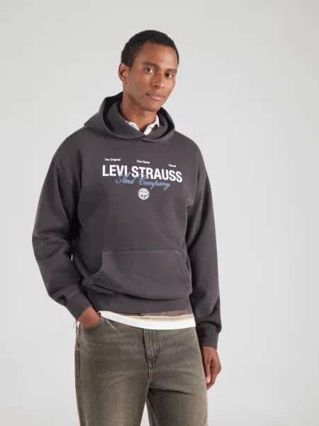 LEVI'S ® Mikina zafírová / čierna biela