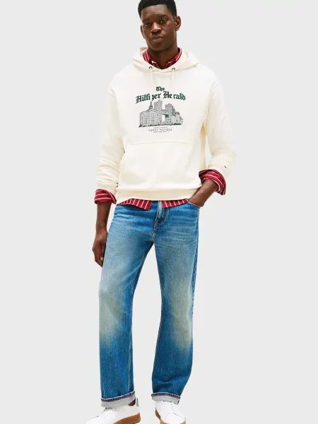 Толстовка Tommy Hilfiger біла