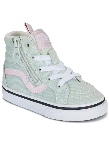 Členkové topánky Vans zelená