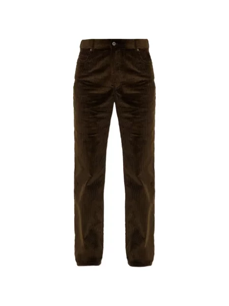 Pantaloni Loewe de catifea cord maro
