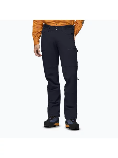 Spodnie trekkingowe Norrona Femund caviar black czarne