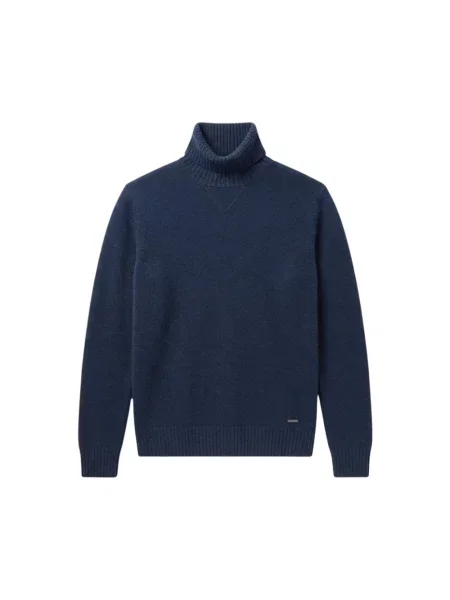 Sweter Dsquared2 wełniany niebieski