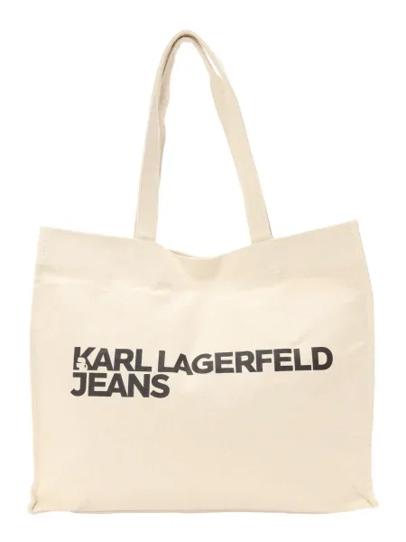 Geantă Karl Lagerfeld Jeans bej