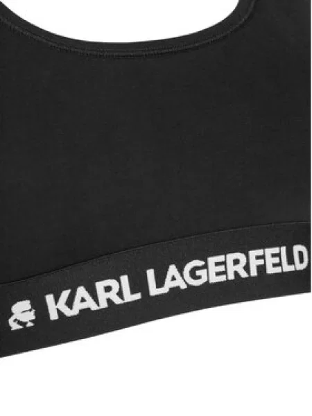 KARL LAGERFELD Top grudnjak crna