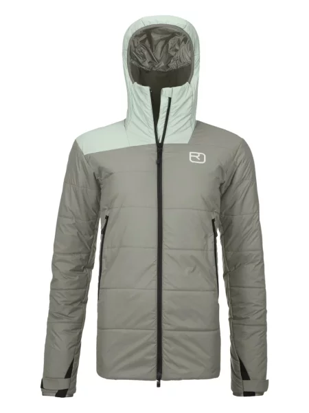 Kurtka Ortovox z kapturem szara