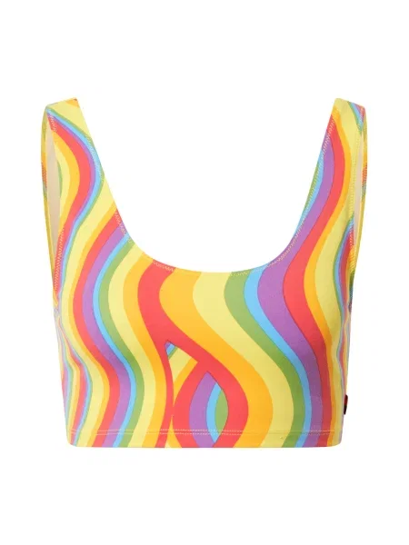 LEVI'S Bikini zgornji del voda / apno / svetlo / neonsko lila / grenada rumena