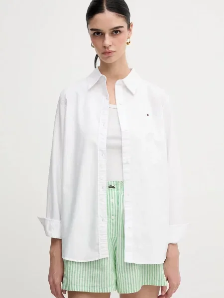 Cămașă Tommy Hilfiger alb