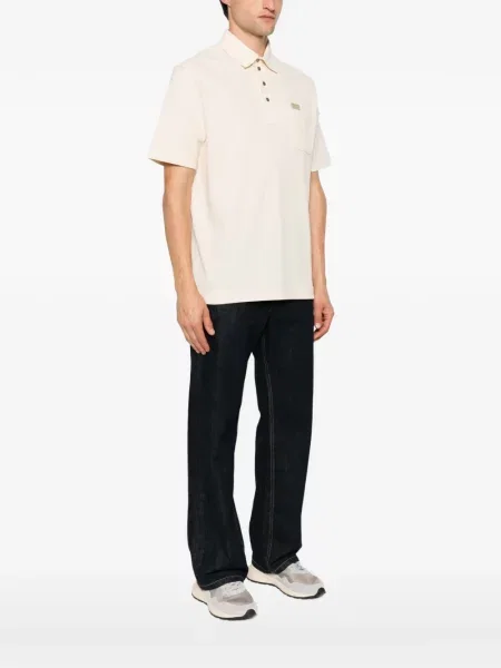 Tricou polo Moncler cu autograf