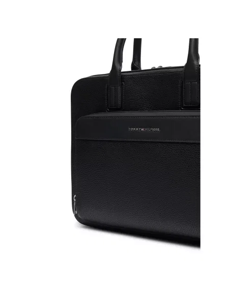 Tommy Hilfiger Torba za prenosnik Th Central Slim Computer Bag črna