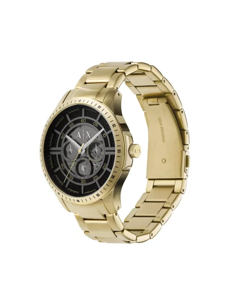 Armani Exchange zegarek Exchange Hampton żółty
