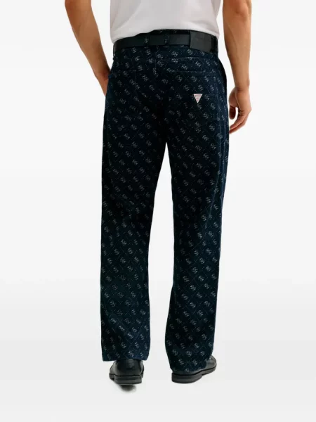 Pantaloni chino Guess albastru