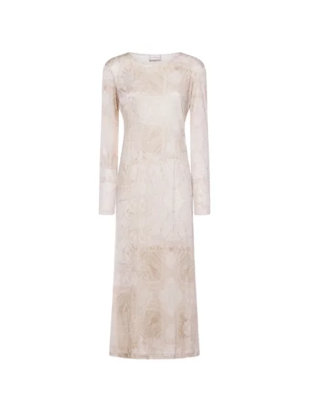 Rochie midi Pierre-louis Mascia cu model paisley până la genunchi de costum