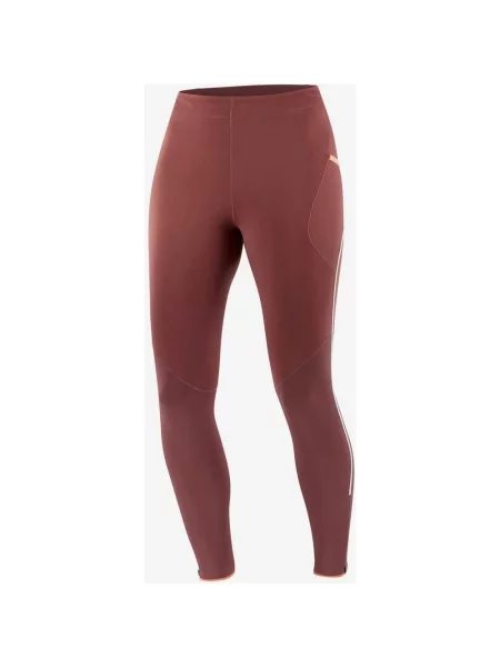 Legginsy długie Salomon Sense Stow XS fioletowe