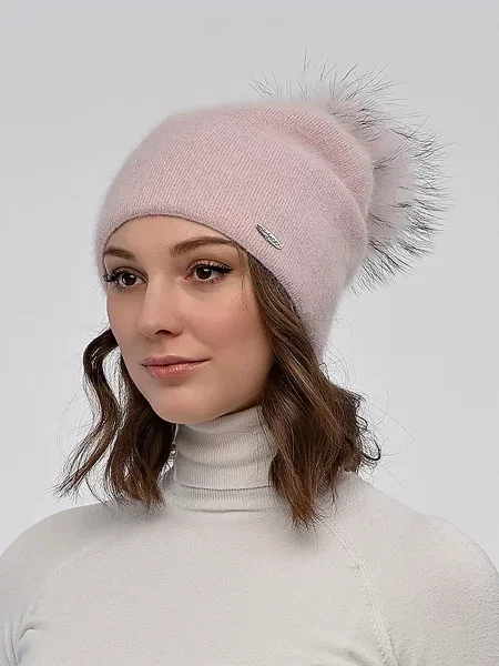 LuckyLOOK Шапка Комбінований верх рожевий