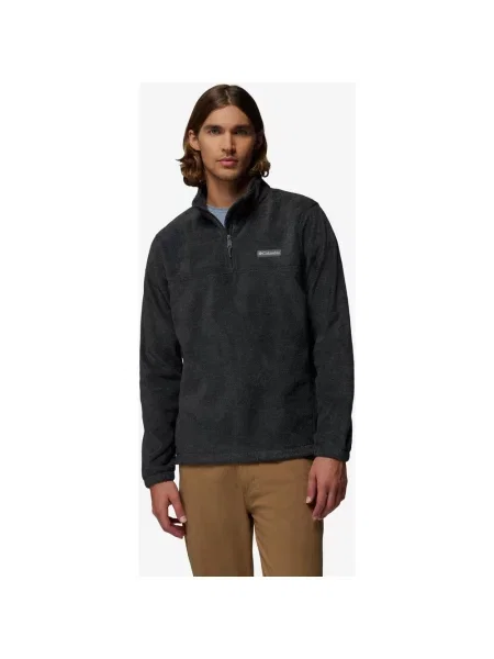 Polar Columbia Steens Mountain Half Zip ciemnoszary S czarna