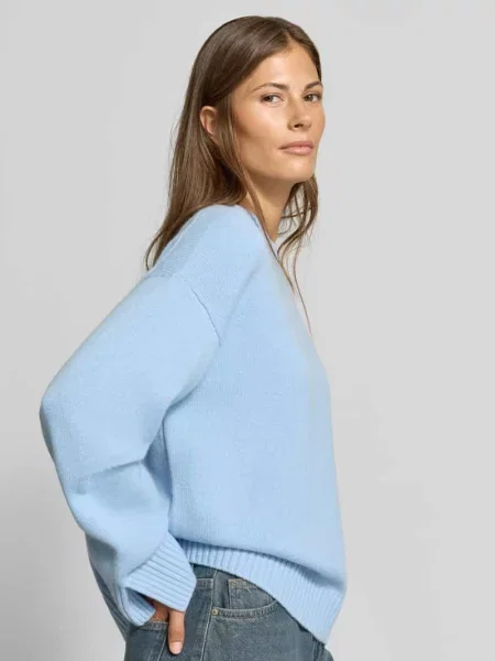 Sweter w kroju regular fit z mieszanki wełny z domieszką kaszmiru Myon