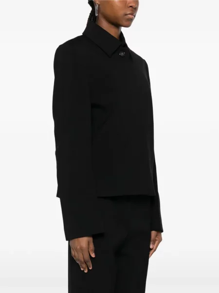 Geacă Toteme din țesătură twill negru