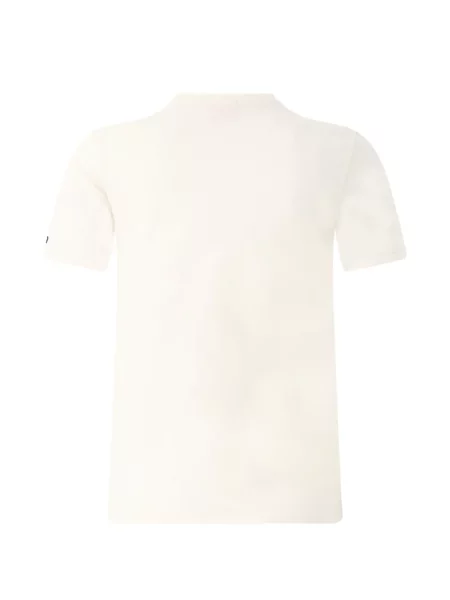 Scurt tricou Diesel cu imagine alb
