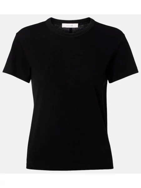 Tricou The Row de mătase negru