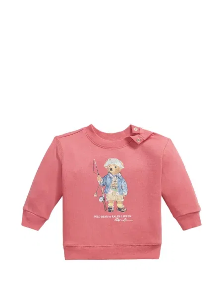 Koszulka polo dziecięca Polo Ralph Lauren różowa