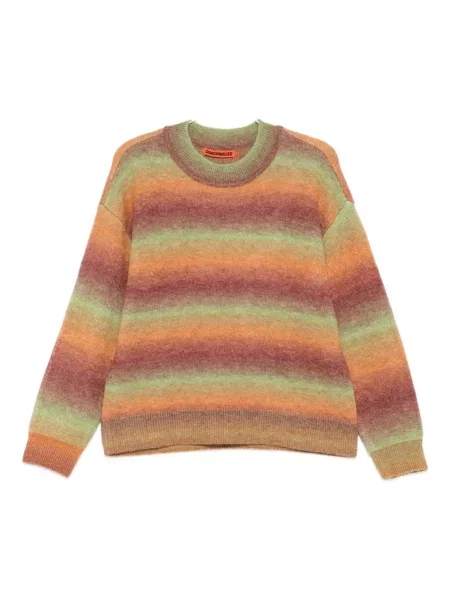 Pulover Simon Miller cu dungi portocaliu